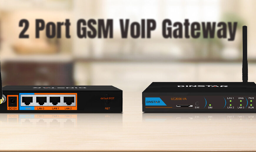 Dinstar 2-Port GSM VoIP Gateway