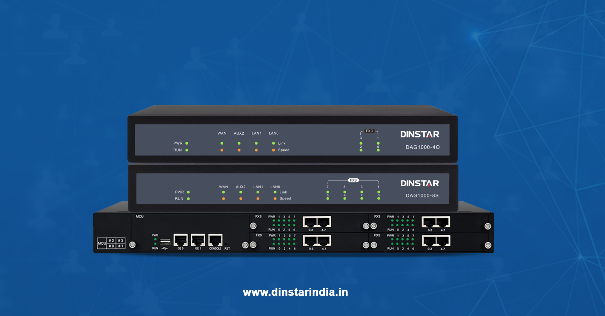 Dinstar Analog VoIP Gateway